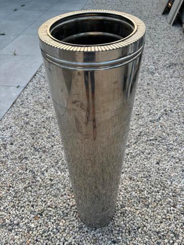 Poujoulat kachelbuis dubbelwandig beschikbaar voor biedingen