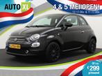 Fiat 500 0.9 TwinAir Turbo 120TH Edition Pano-dak Carplay Cr, Auto's, Fiat, Voorwielaandrijving, Lichtsensor, Gebruikt, Zwart