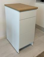 Onderkast met lades, Huis en Inrichting, Ophalen, Minder dan 50 cm, Gebruikt, Wit