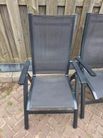 4 tuinstoelen, Ophalen, Gebruikt, Kunststof