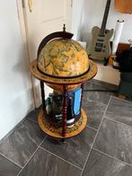 Vintage Wereldbol Minibar, Ophalen, Gebruikt