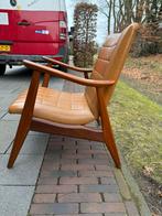 Louis van Teeffelen relaxstoel - Dutch Design, Ophalen, Gebruikt, Bruin, Gijpsvintage