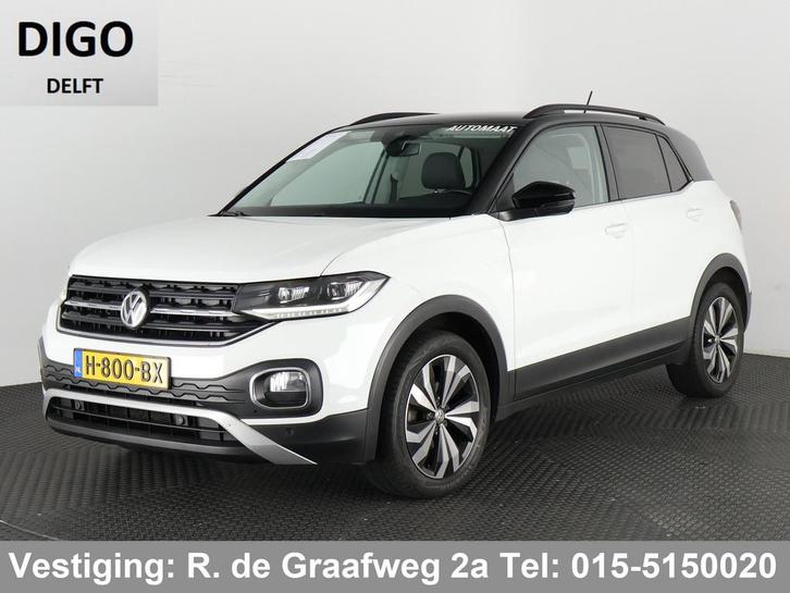 Volkswagen T-Cross 1.0 TSI Style Two-Tone Automaat | 1e eige, Auto's, Volkswagen, Bedrijf, Te koop, T-Cross, ABS, Achteruitrijcamera