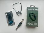 Fitbit Inspire 3 compleet + extra bandje, FitBit, Zwart, Ophalen of Verzenden, Zo goed als nieuw