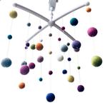 Vrolijke vilten babymobiel van Kiekepiep, Ophalen of Verzenden, Nieuw, Overige typen