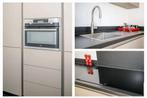 Complete Hoekkeuken met Apparatuur, Huis en Inrichting, Keuken | Complete keukens, Ophalen, Gebruikt, Hoekkeuken, Grijs