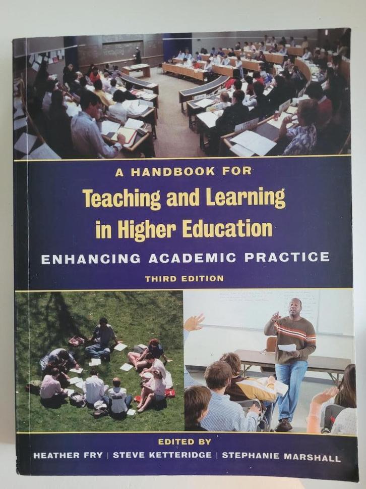 A Handbook for Teaching and Learning in higher education, Boeken, Studieboeken en Cursussen, Gelezen, WO, Beta, Ophalen of Verzenden