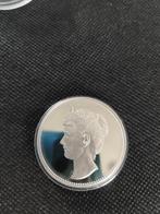 Zilveren gedenkpenning Wilhelmina, Postzegels en Munten, Ophalen of Verzenden, Koningin Wilhelmina