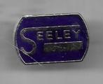 EMAILE SEELEY BROCHE SPELD BLAUWE UITVOERING, Ophalen of Verzenden, Gebruikt, Transport, Speldje of Pin