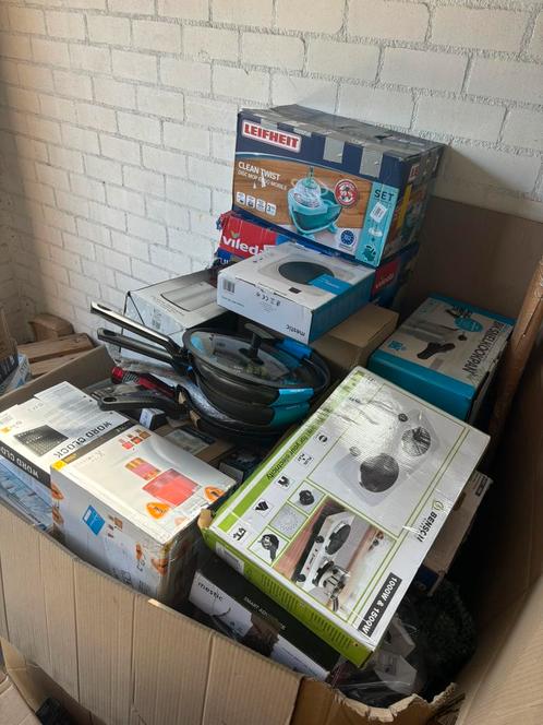 Partijen retourgoederen bombol A-merken, Diversen, Rommelmarktspullen, Zo goed als nieuw, Ophalen of Verzenden