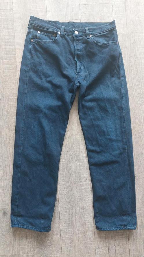 Vintage 90s Levis 501xx USA made jeans, Kleding | Heren, Spijkerbroeken en Jeans, Gedragen, W36 - W38 (confectie 52/54), Blauw