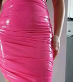 Roze Blinkende Lak Rok maat M, Kleding | Dames, Verzenden