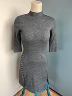 Maje grijs gebreide jurk 36 met wol wollen, Ophalen of Verzenden, Zo goed als nieuw, Knielengte, X