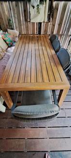 Intratuin Corsica tuinset met 6 Tierra Outdoor stoelen, Tuin en Terras, Tuinsets en Loungesets, Ophalen, Gebruikt, 6 zitplaatsen
