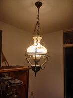 Hang/olielamp op elektra € 40,00, Antiek en Kunst, Antiek | Lampen, Ophalen
