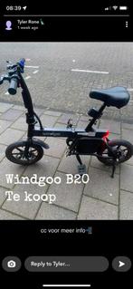 Windgoo B20 elektrische fiets, Fietsen en Brommers, Steps, Ophalen of Verzenden, Zo goed als nieuw