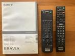 Sony afstandsbediening tv en video en sony bravia gebr.aanw., Audio, Tv en Foto, Afstandsbedieningen, Ophalen of Verzenden, Zo goed als nieuw