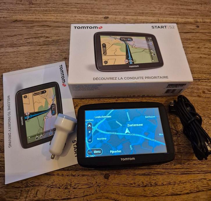 TomTom Start 52 met nieuwste Europa kaart van 2025, Auto diversen, Autonavigatie, Ophalen of Verzenden