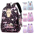 Labubu rugtas set van 3 - €44,95 - 5-8 werkdagen in thuis!, 25 tot 40 cm, Nieuw, Ophalen of Verzenden, Waterdicht