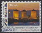 2019 Griekenland zegel van €0,80 uit het boekje Rhodos, Ophalen of Verzenden, Griekenland, Gestempeld
