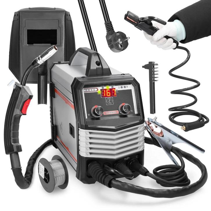 MMA Lasapparaat 250A – Incl. laskap & kabels – NIEUW in doos, Doe-het-zelf en Verbouw, Gereedschap | Lasapparaten, Nieuw, Co2