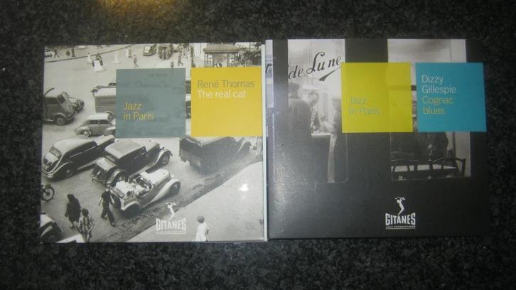 Tweetal Gitanes CD's: Dizzy Gillespie en René Thomas, Cd's en Dvd's, Cd's | Jazz en Blues, Zo goed als nieuw, Jazz, 1940 tot 1960