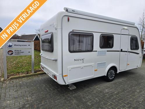 Eriba Nova Light 425 met dakluifel en 12V pakket, Caravans en Kamperen, Caravans, Bedrijf, tot en met 3, 1000 - 1250 kg, Treinzit