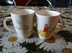 2 nieuwe bekers VLIELAND met vuurtoren, Nieuw, Ophalen of Verzenden, Overige stijlen, Kop(pen) en/of Schotel(s)