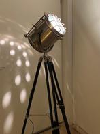 Industriele filmlamp, Huis en Inrichting, Lampen | Vloerlampen, Metaal, Design, 150 tot 200 cm, Gebruikt