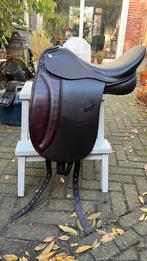 Dressuurzadel Rossner bruin, Dieren en Toebehoren, Paarden en Pony's | Zadels, Ophalen, Zo goed als nieuw, Dressuur