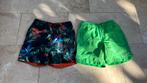 2 Zwembroeken Maat 146/152 - Papegaai & Groen, Gebruikt, WE, Sport- of Zwemkleding, Ophalen of Verzenden