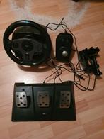 Stuurwiel met pedalen, 1 speler, Racen en Vliegen, Ophalen of Verzenden, Zo goed als nieuw