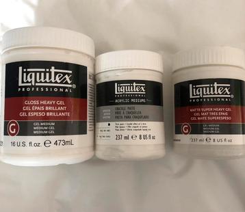 Liquitex gel/medium beschikbaar voor biedingen