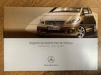 Folder brochure Mercedes-Benz A-klasse Accessoires W169 2004, Nieuw, Mercedes-Benz, Mercedes, Ophalen of Verzenden