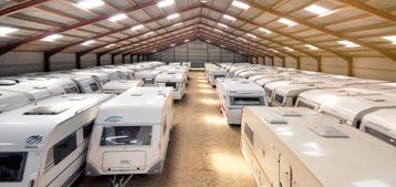 Caravan / camper stalling De Peel beschikbaar voor biedingen