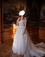 Prachtige trouwjurk Diana Legrand, Kleding | Dames, Ophalen, Trouwjurk, Wit, Onbekend