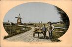 Delft - Molen - Kar, Zuid-Holland, Ongelopen, Ophalen of Verzenden, Voor 1920