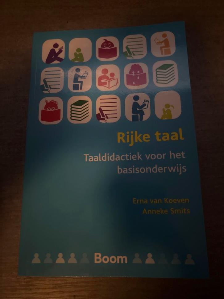 Rijke Taal - Taaldidactiek Basisonderwijs 9789024433940, Boeken, Studieboeken en Cursussen, Nieuw, HBO, Alpha, Ophalen of Verzenden
