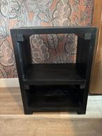 Nachtkastje stijgerhout 2x, Ophalen, Gebruikt, Minder dan 45 cm, 55 tot 70 cm