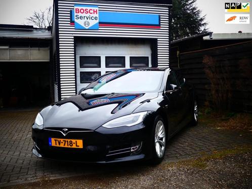 Tesla Model S 75D Base AWD Autopilot 2.5, Schuifdak, NAP! Le, Auto's, Tesla, Bedrijf, Te koop, Model S, 4x4, ABS, Achteruitrijcamera
