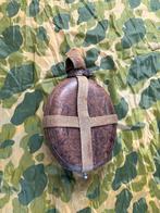 Tweede wereldoorlog Duitse afrikakorps veldfles 1942 (2), Ophalen of Verzenden, Landmacht, Duitsland, Overige typen