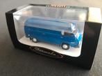 Mercedes-Benz L 206 D gesloten bestelwagen blauw 1:87, Ophalen of Verzenden, Nieuw, Bus of Vrachtwagen, Brekina