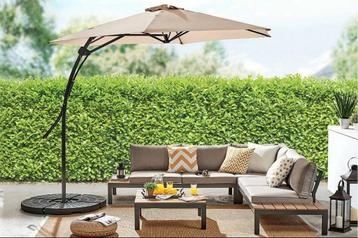Crèmekleurige zweefparasol van Feel Furniture beschikbaar voor biedingen