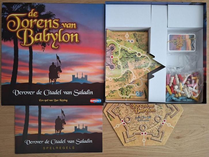 Torens van Babylon, Hobby en Vrije tijd, Gezelschapsspellen | Bordspellen, Gebruikt, Een of twee spelers, Drie of vier spelers