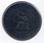French Indochina 1	Cent	1888 Mooi exemplaar, Postzegels en Munten, Verzenden, Zuidoost-Azië