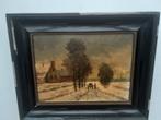 Te koop j van dijk schilderij  landelijk, Ophalen