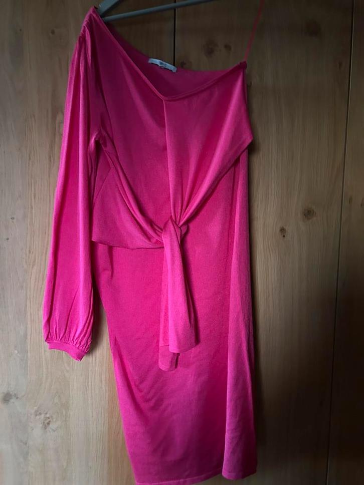 Roze jurk 38/40 next, Kleding | Dames, Jurken, Zo goed als nieuw, Maat 38/40 (M), Roze, Boven de knie, Ophalen of Verzenden