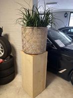 bloembakken op zuil, Tuin en Terras, Ophalen, Binnen, Rond, Zo goed als nieuw