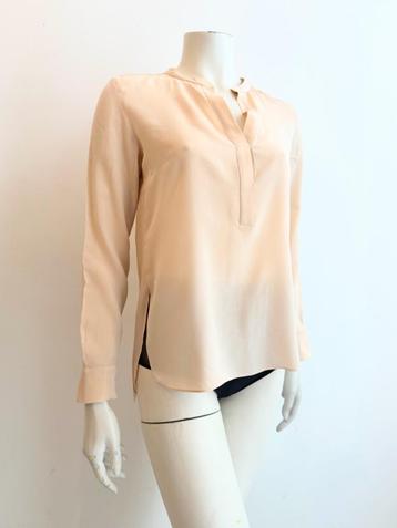 Natan 100 % zijden blouse S champagne  beschikbaar voor biedingen