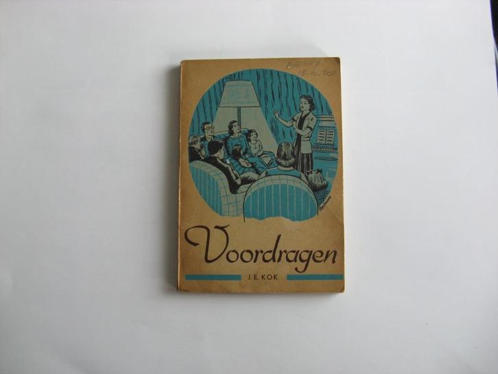 Voordragen Door J.E.Kok.Deel 1-4 e Druk, Boeken, Gedichten en Poëzie, Zo goed als nieuw, Ophalen of Verzenden